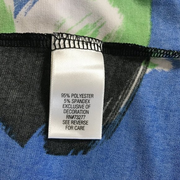 DANA BUCHMAN XL Bold Print Tunic - Picture 4 of 6